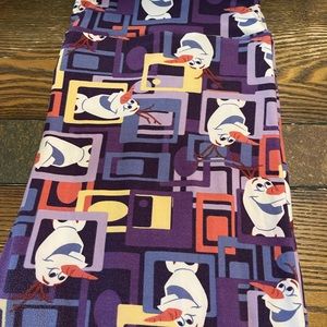 Lularoe geometric Olaf leggings, TC